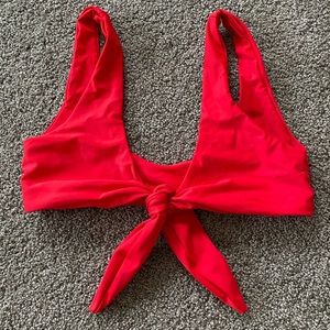 Tie Front Bikini Top